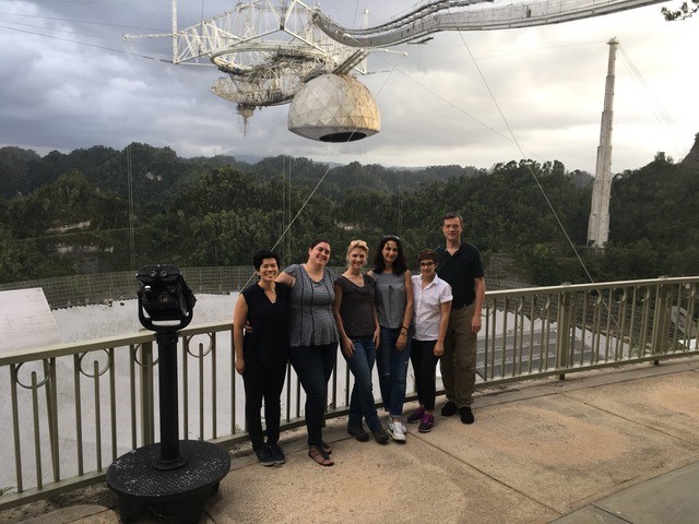 FSI Staff at Arecibo Observatory