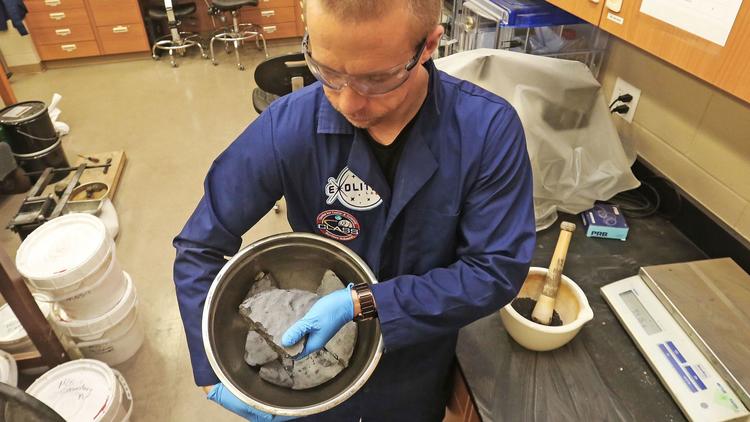 A UCF lab has developed a recipe for creating Martian soil on Earth. And yes, it’s red.
