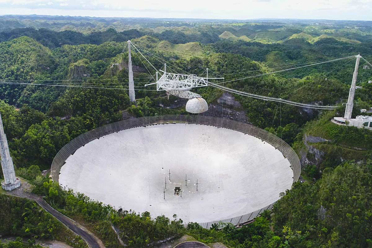 UCF Marks 1st Year at Arecibo Observatory in Puerto Rico