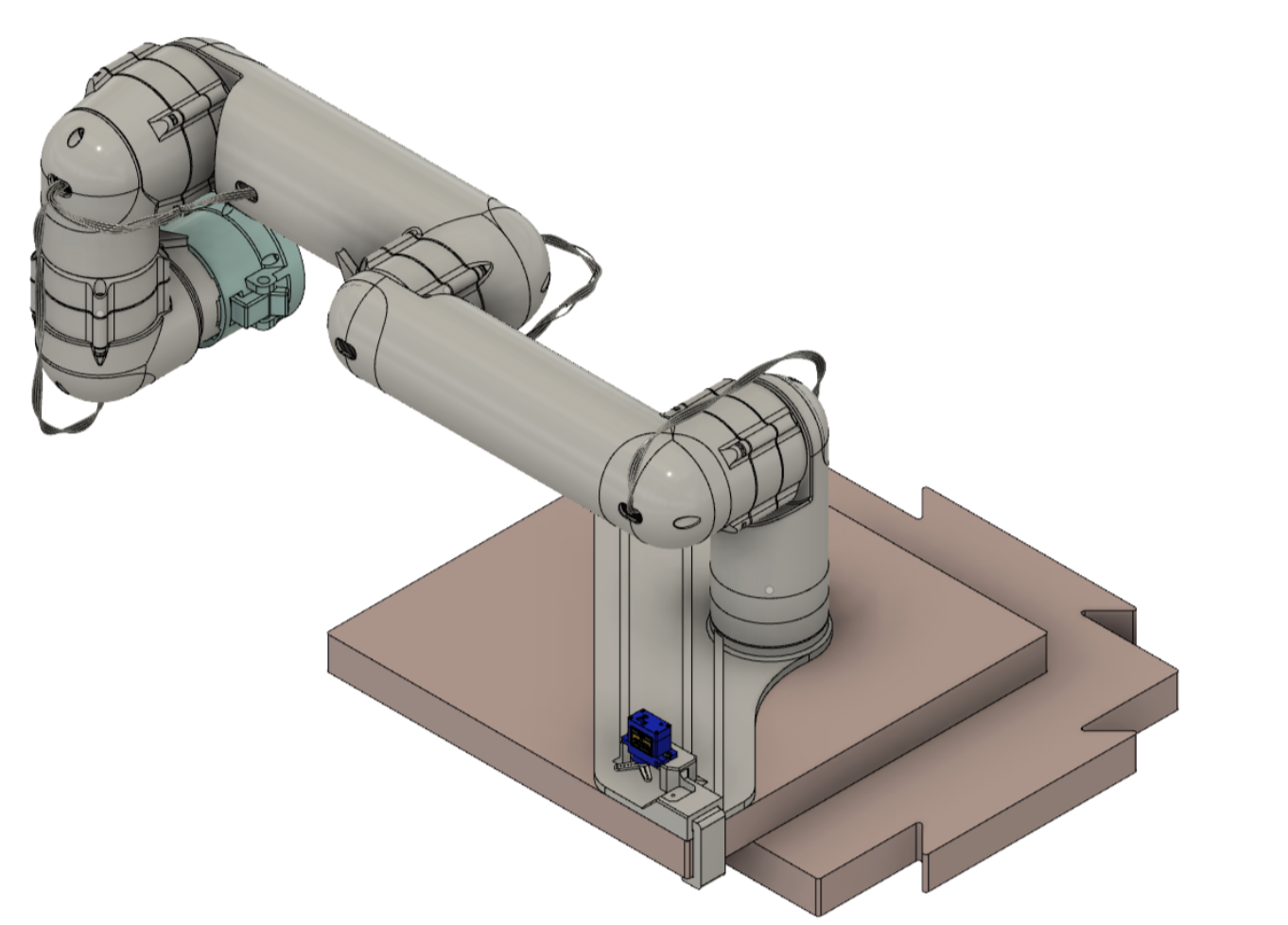 2020 3D Printable Arm for the Mini-Rassor